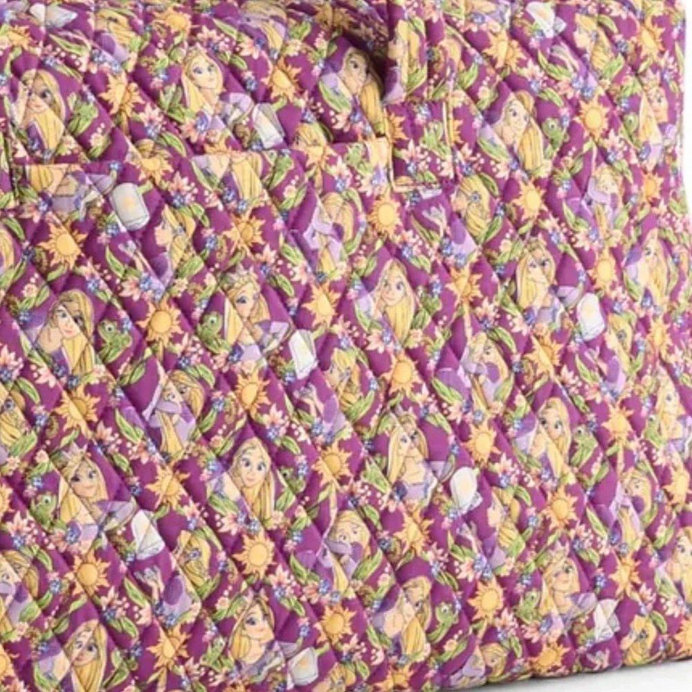 Vera Bradley Outlet Disney Rapunzel large travel duffel bag NWT - Picture 6 of 7
